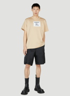Burberry - Logo Patch T-Shirt in Beige
