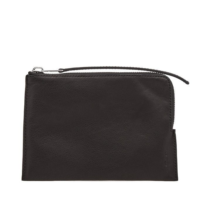 Photo: Rick Owens Leather Zip Pouch