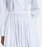 Joseph Kathe cotton poplin midi dress