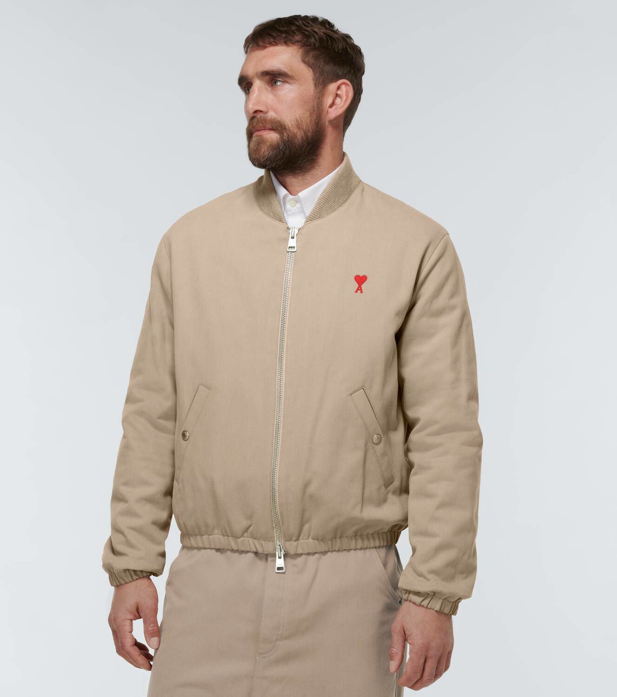 Ami Paris Ami de Coeur bomber jacket AMI