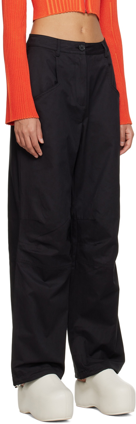 Han Kjobenhavn Black Coated Trousers