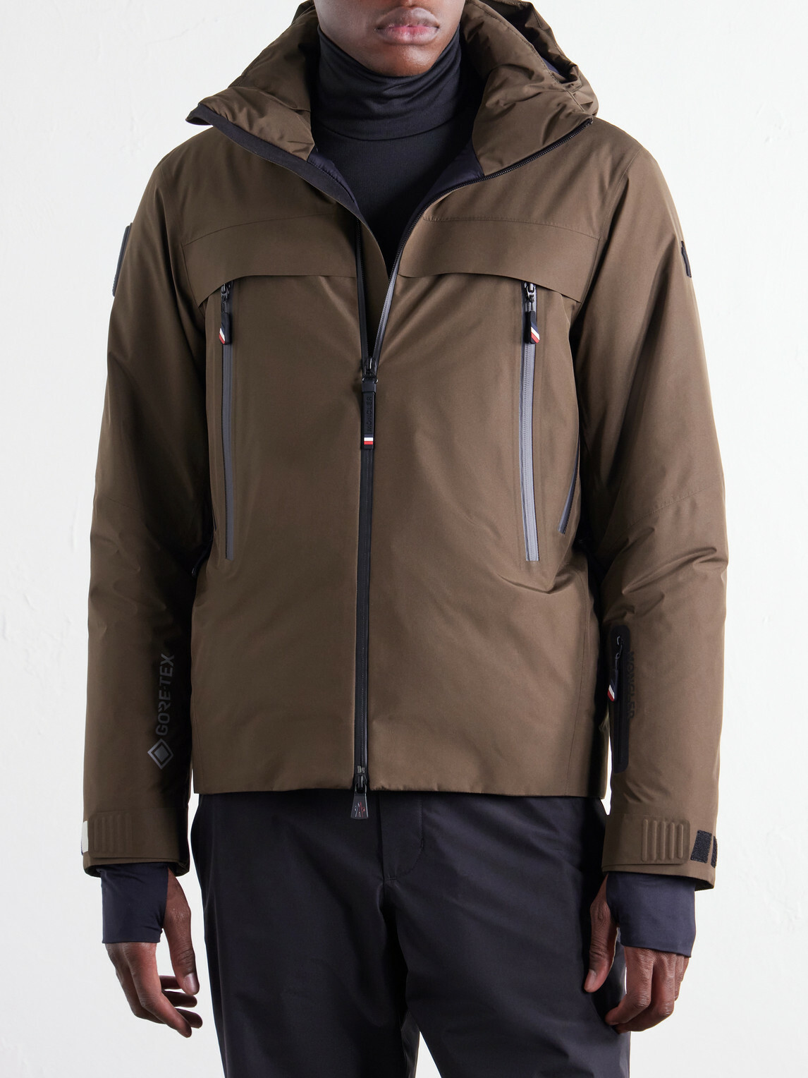Moncler Grenoble - Balmhorn Hooded Shell Down Ski Jacket - Green