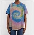 Needles - Tie-Dyed Cotton-Jersey T-Shirt - Blue