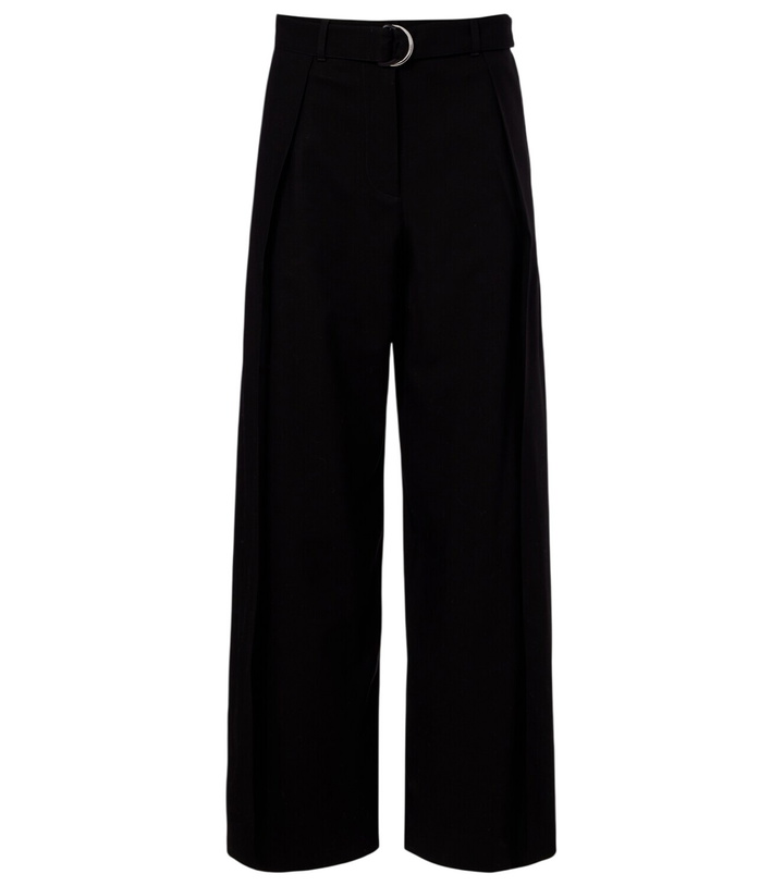 Photo: Loewe Belted wool wide-leg pants