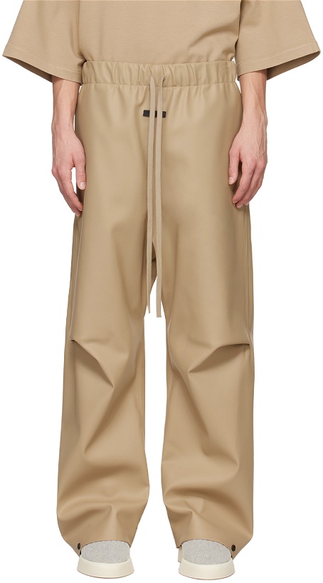 Photo: Fear of God Beige Pleated Trousers