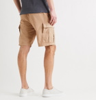 Brunello Cucinelli - Cotton-Twill Cargo Shorts - Brown