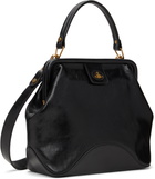 Vivienne Westwood Black Abbey Frame Bag