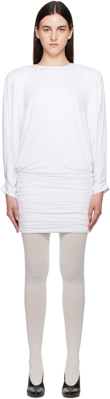 Photo: Nicklas Skovgaard White Babette Minidress