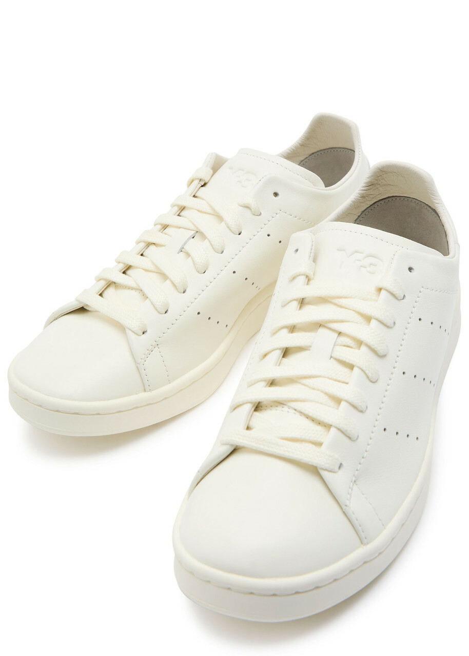 Y-3 X Adidas Stan Smith Leather Sneakers White