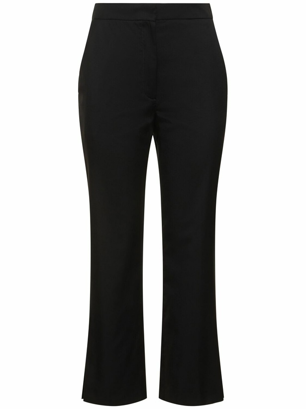 Photo: LOULOU STUDIO Dorkas High Rise Cropped Wool Pants