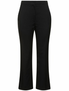 LOULOU STUDIO Dorkas High Rise Cropped Wool Pants