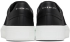 Givenchy Black City Court Slip-On Sneakers