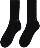 SOCKSSS Two-Pack Black Socks