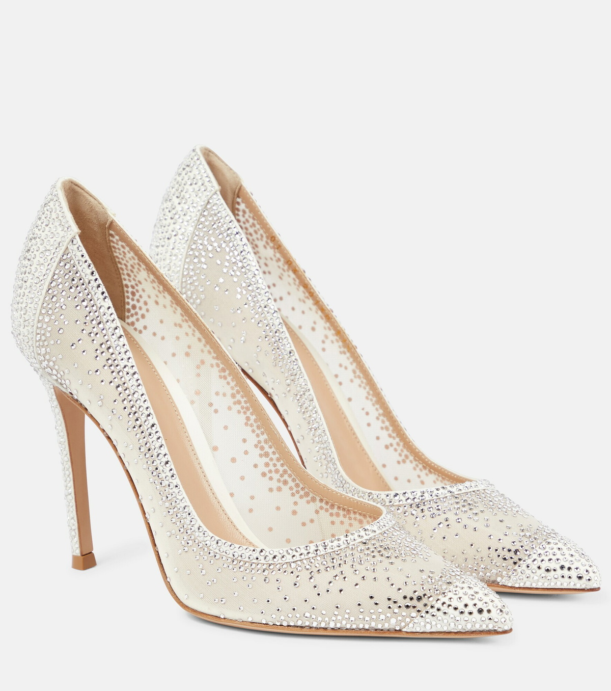 Gianvito Rossi - Rania 105 embellished pumps Gianvito Rossi