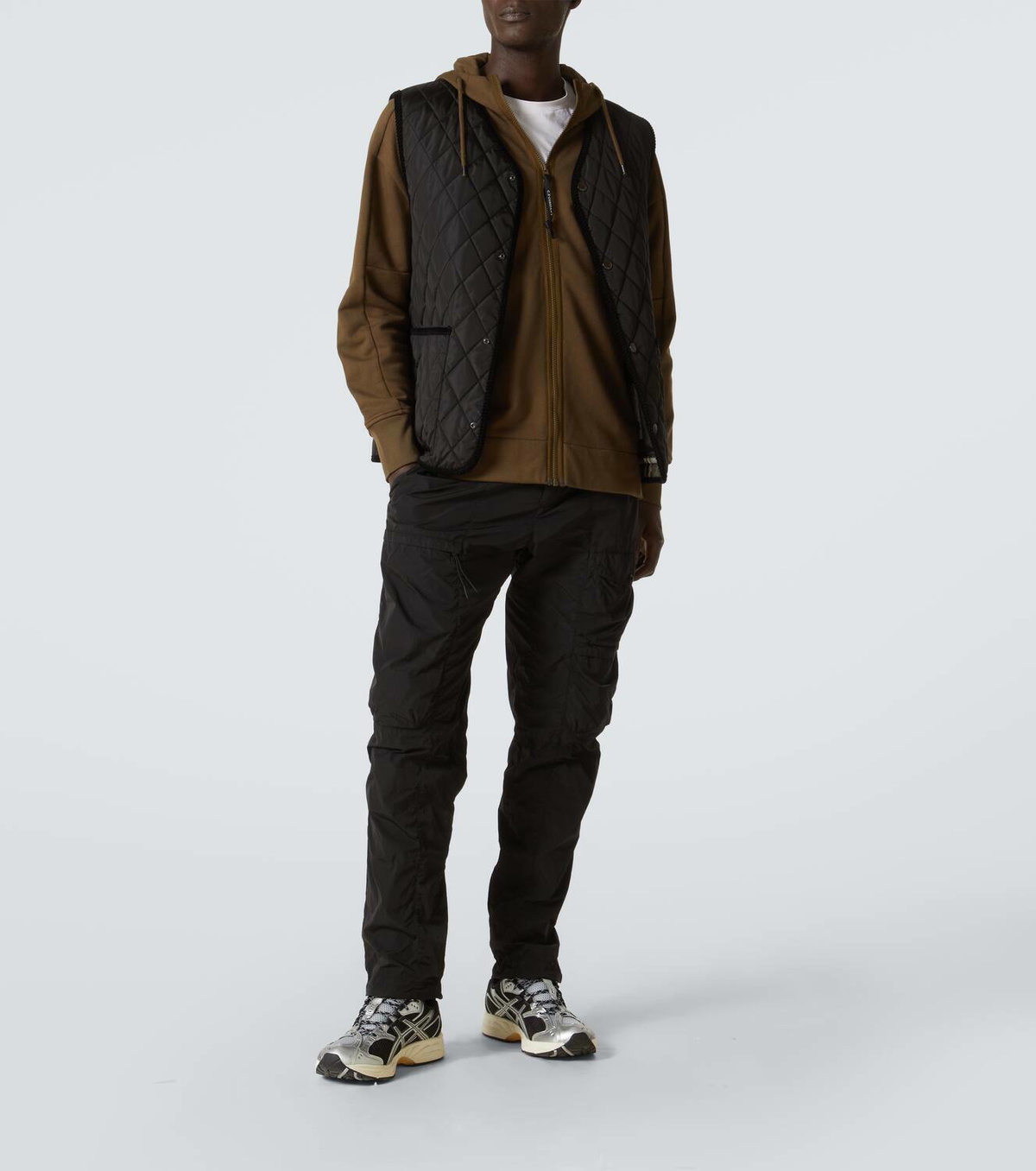 C.P. Company Goggle cotton fleece zipped hoodie C.P. Company
