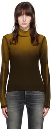 COTTON CITIZEN Brown Verona Turtleneck