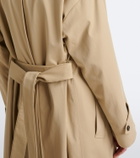 Bottega Veneta Intrecciato cotton trench coat