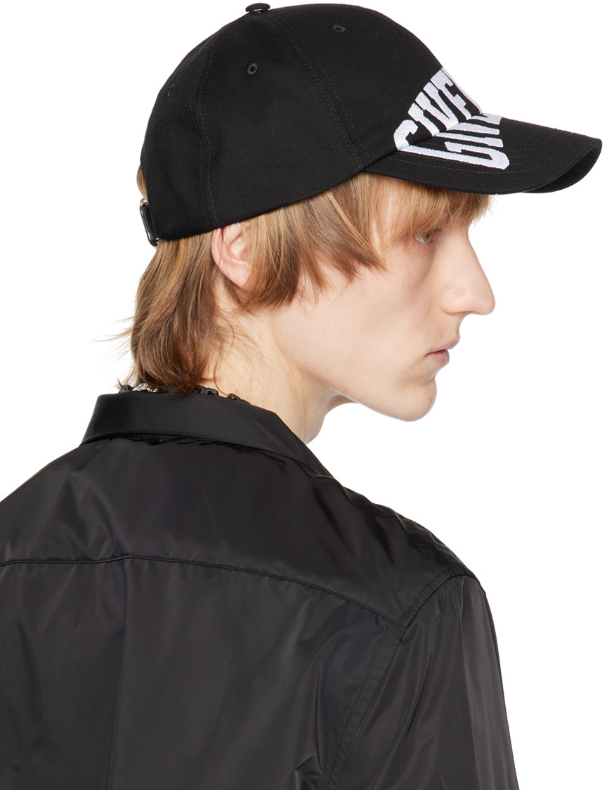 Givenchy Black Embroidered Cap Givenchy