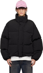 Acne Studios Black Puffer Down Jacket