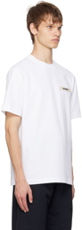 JACQUEMUS White Les Classiques 'Le t-shirt Gros Grain' T-Shirt