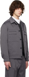 Hugo Gray Virgin Wool Jacket