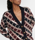 Golden Goose - Checked cotton and wool-blend cardigan