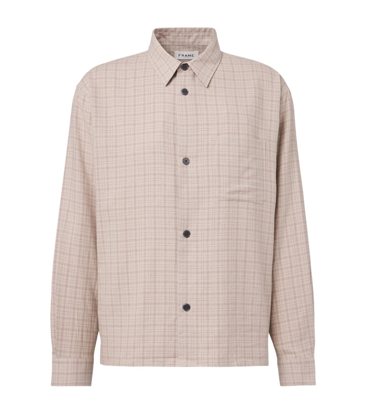 Photo: Frame Plaid shirt