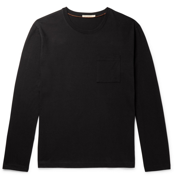 Photo: Nudie Jeans - Rudi Organic Cotton-Jersey T-Shirt - Black