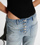 Courrèges Low-rise bootcut jeans