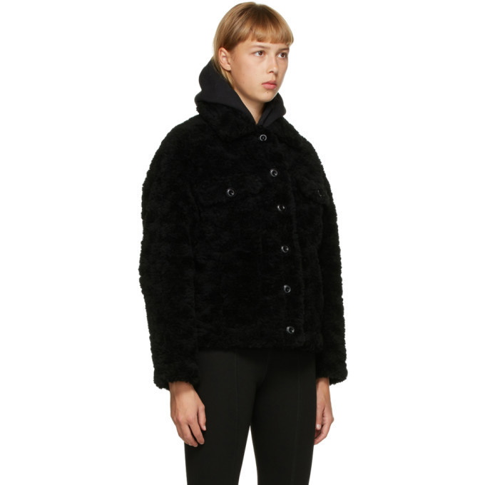 Yves Salomon - Meteo Black Wool Jacket