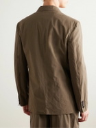 The Row - Ritchie Slim-Fit Unstructured Cotton Suit Jacket - Brown