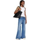 LU'U DAN Blue Denim Phat Jeans