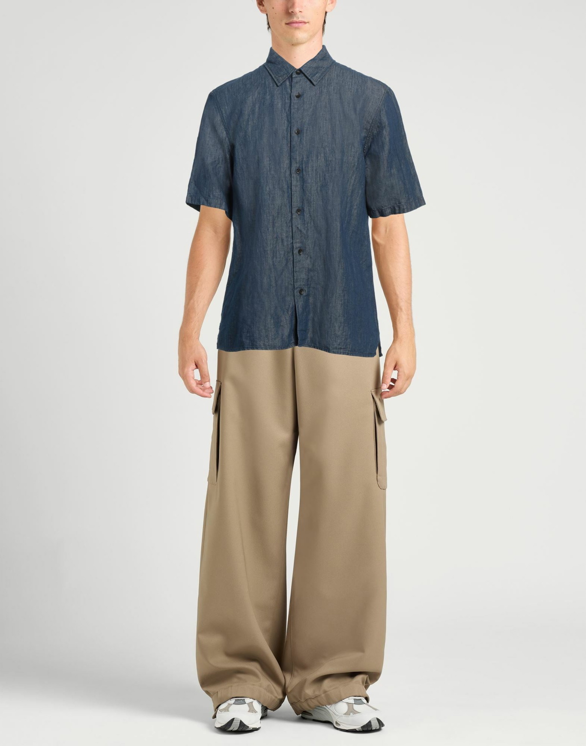 Rag & Bone Mens Shirt in Blue