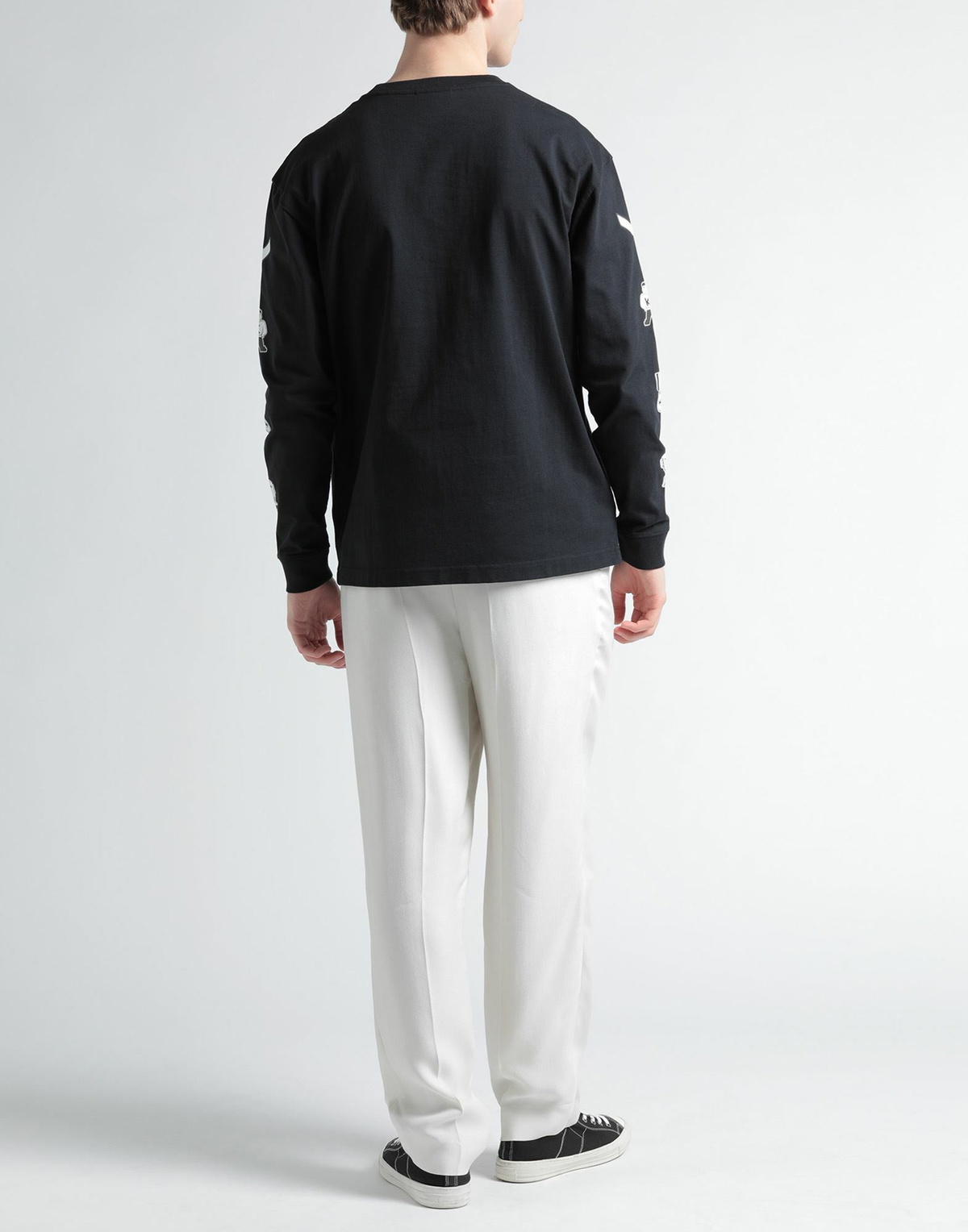 Maison Kitsuné Mens T-shirt in Black