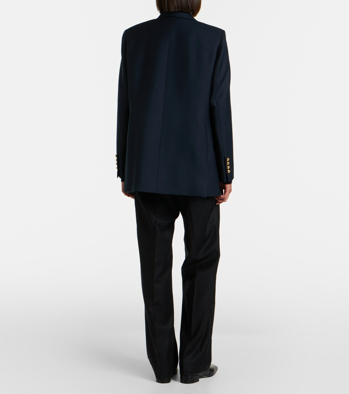 Blazé Milano Fox wool straight pants