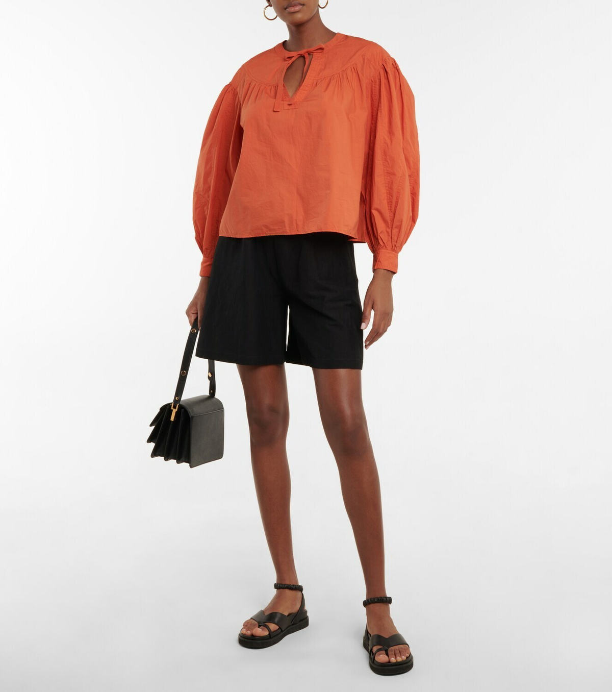 Ulla Johnson Delaney cotton poplin top