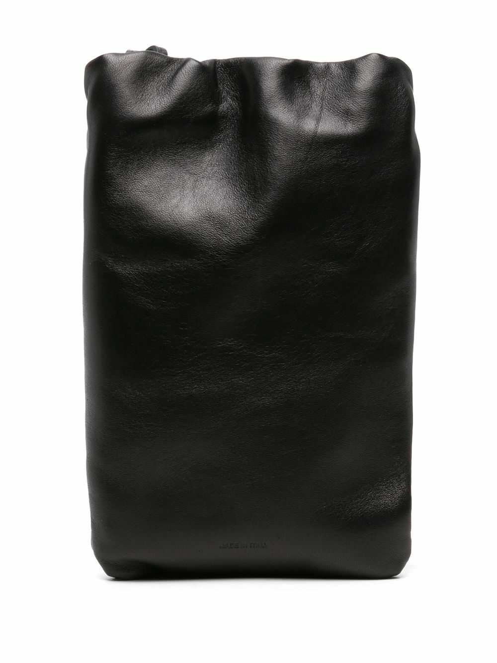 The Row Black Bourse Leather Phone Case The Row