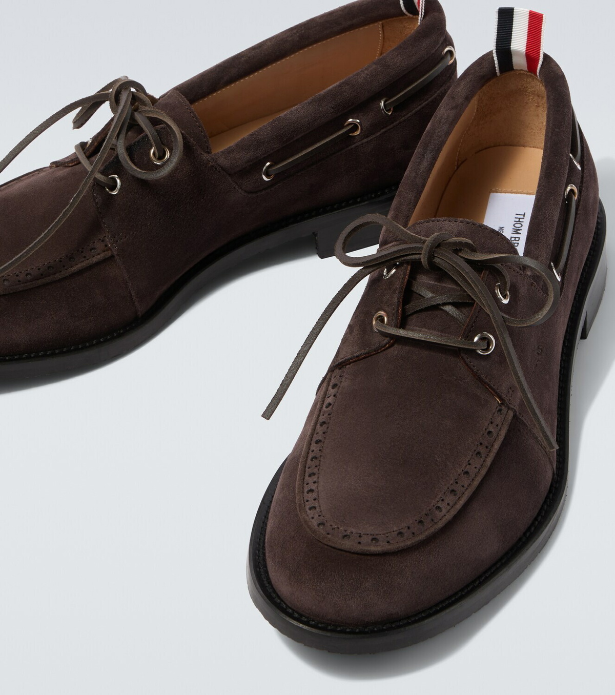Thom Browne Suede boat shoes