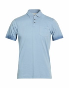 Crossley Mens Polo shirt Pastel in Blue