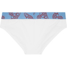 Vivienne Westwood Three-Pack Multicolor Slip Band Briefs