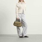 Samsøe Samsøe Women's Sahero Grab Bag in Washed Brown Denim 