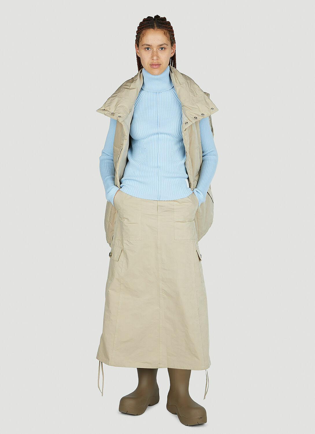 Marc Jacobs Ribbed High Neck Sweater