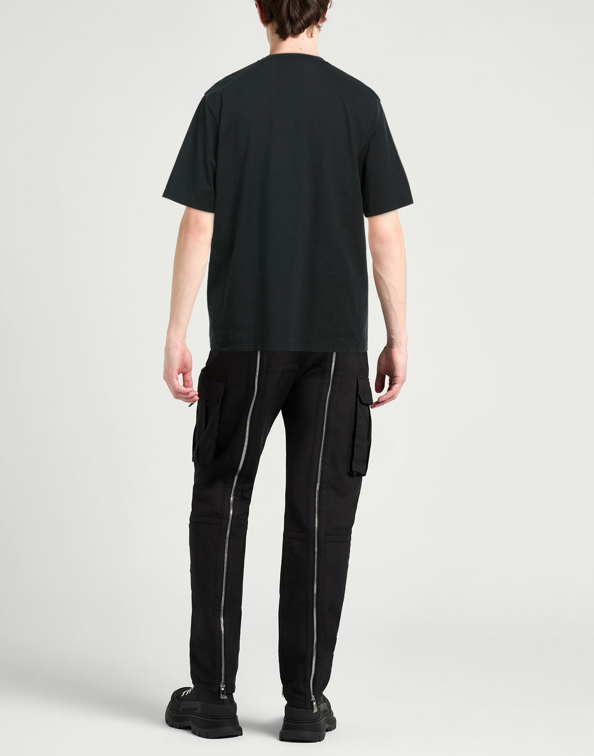 Mcqueen Mens T-shirt Charcoal