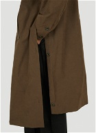 Messenger Coat in Brown