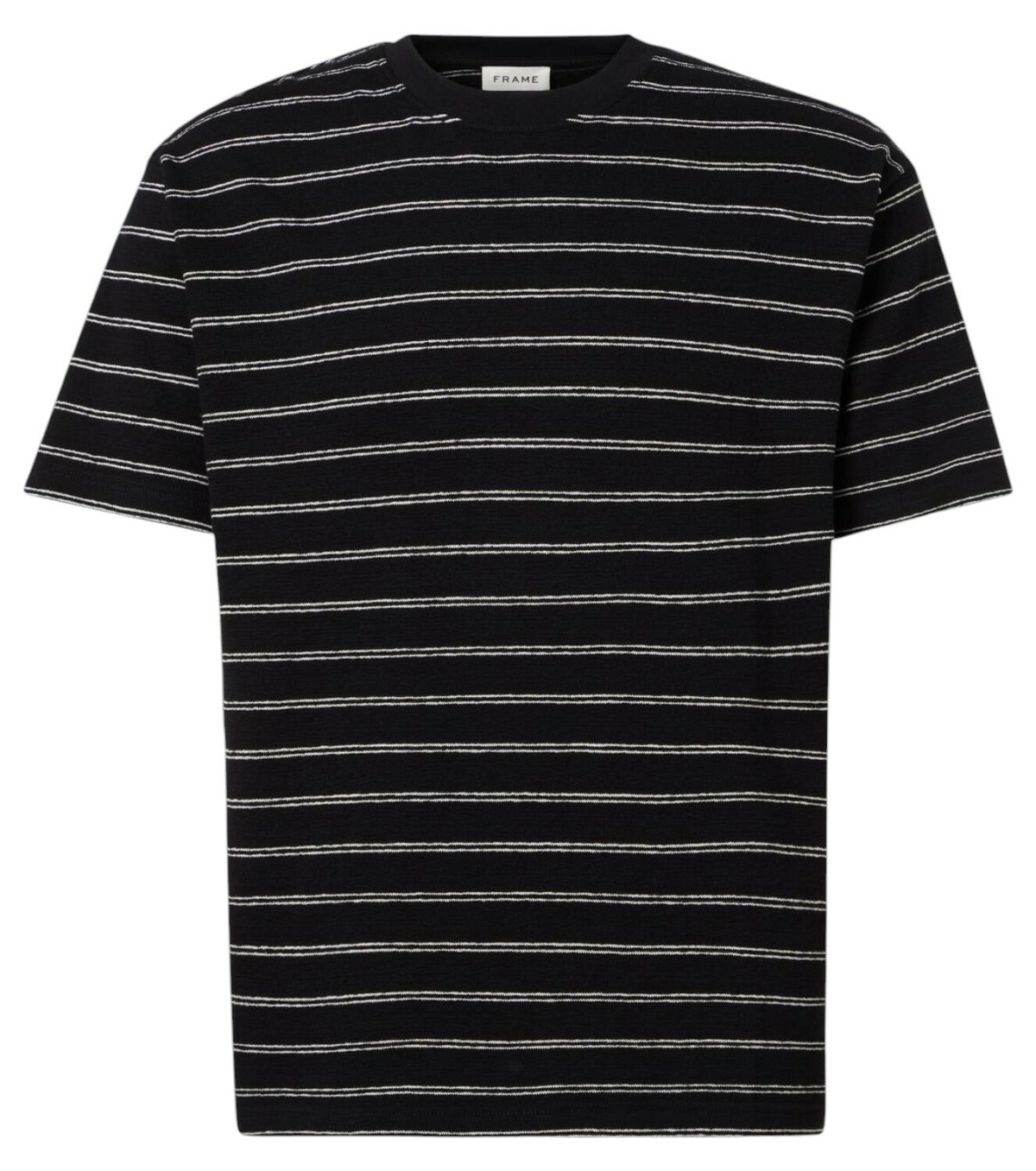 【送料&関税込】Frame Duo Fold Cotton T-shirt Duo Fold Tee in White – FRAME