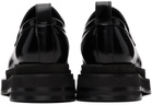 Simone Rocha Black Heart Toe Platform Loafers