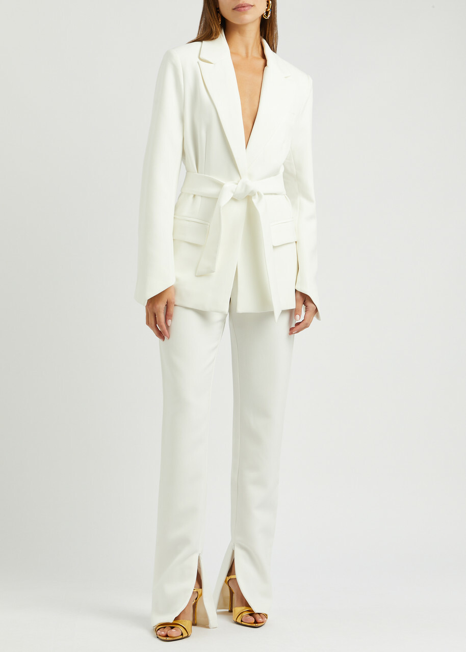 Odd Muse Ultimate Muse Stretch-crepe Blazer White