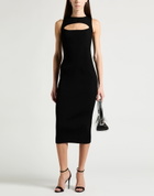 Mcqueen Womens Midi dress in Black