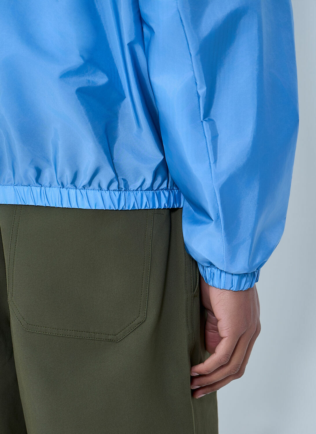 Prada High-Neck Zip Jacket Prada
