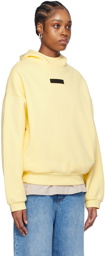 Fear of God ESSENTIALS Yellow Pullover Hoodie